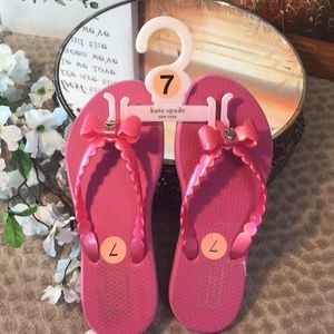 NWT Kate Spade gorgeous flip flops